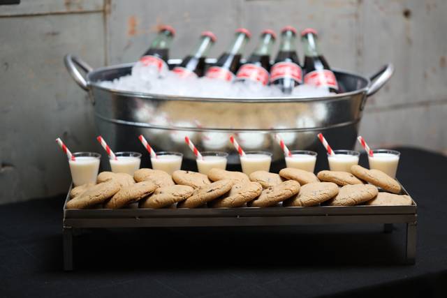 Coke and cookies