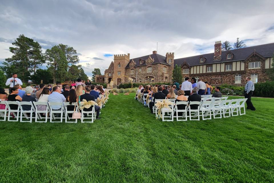 Ceremony in the garden