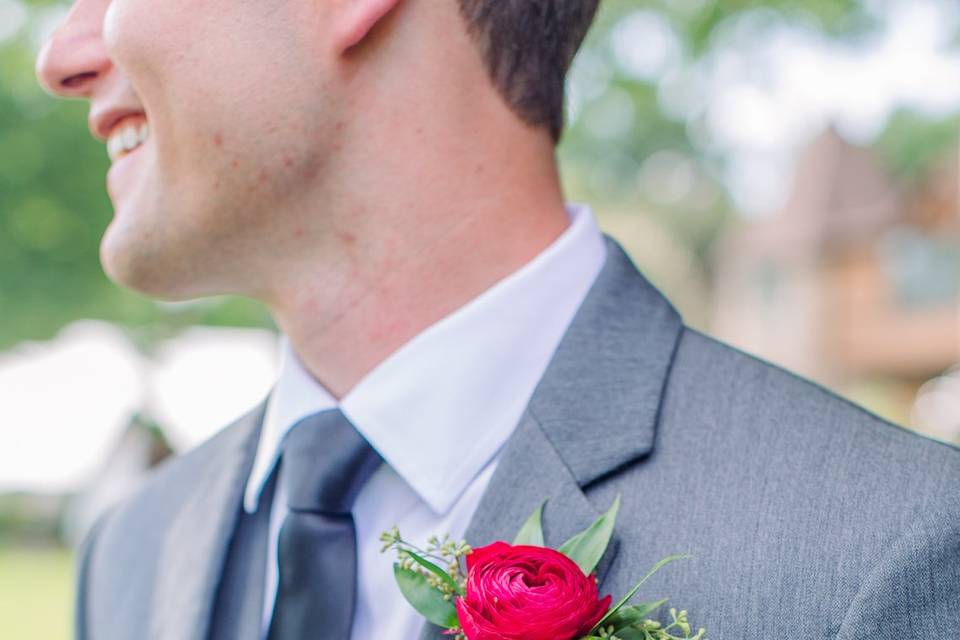 The groom is ready!