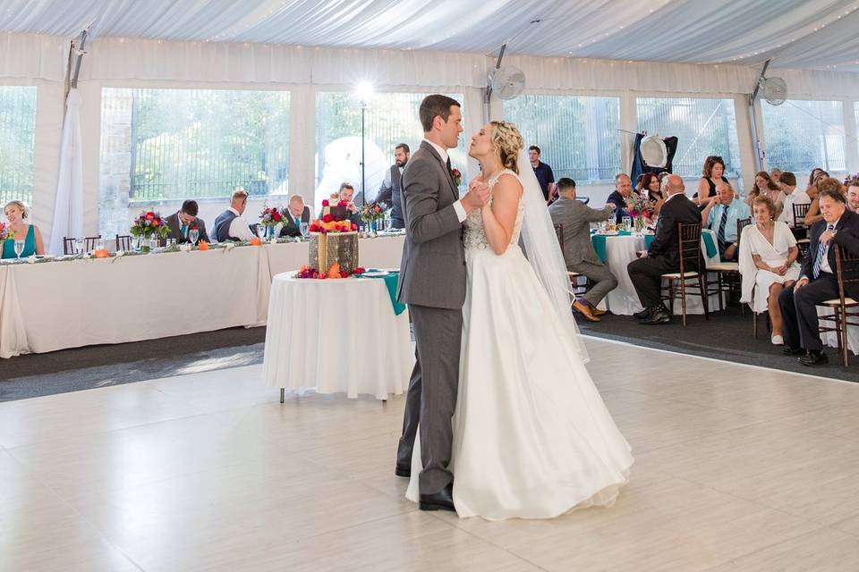 First dance as husband & wife