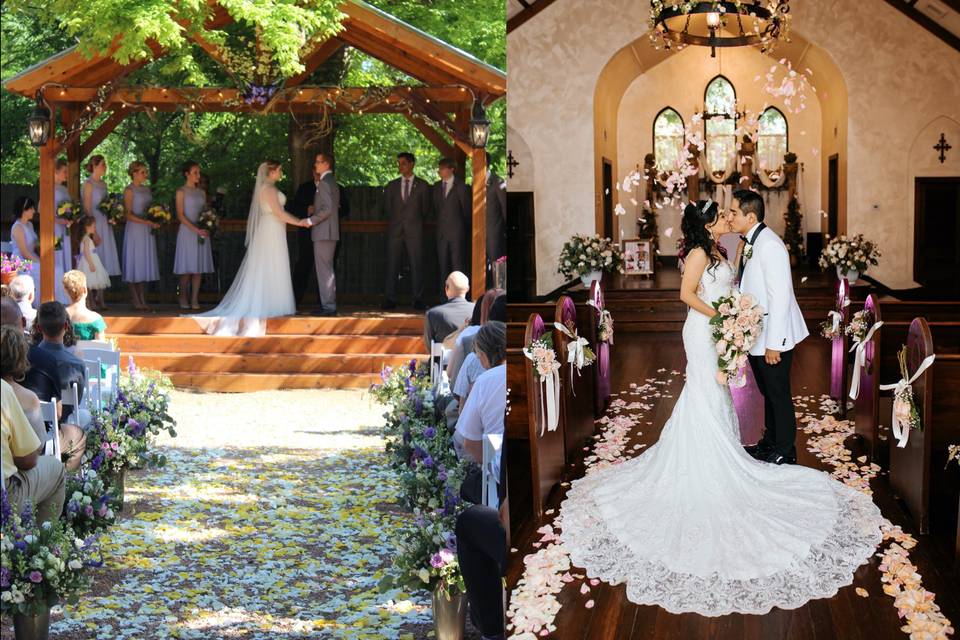 Indoor outdoor Chapel