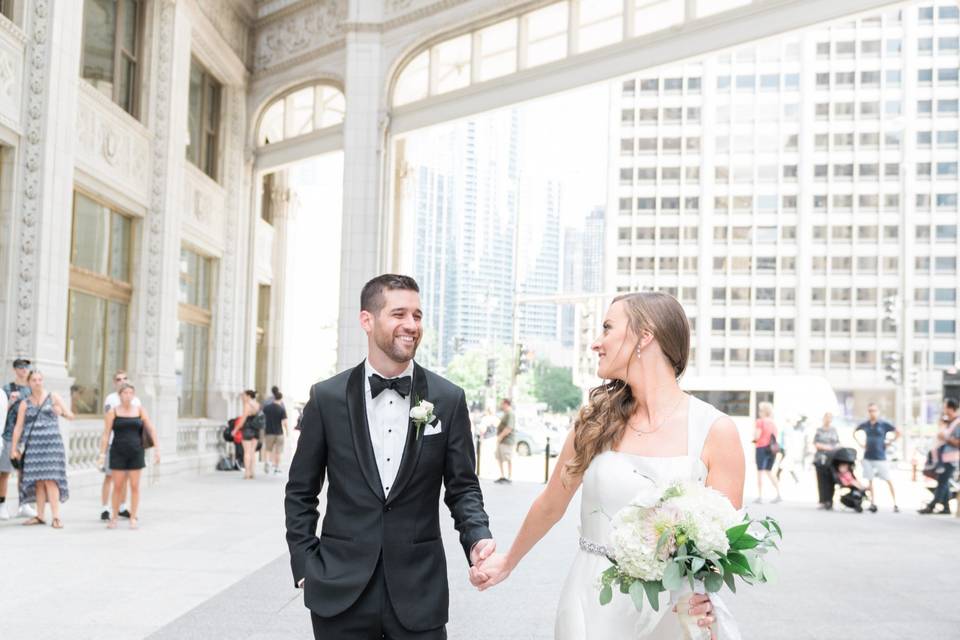 Wedding in the windy city