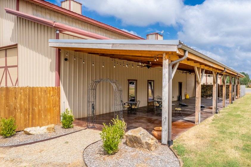 Covered patio