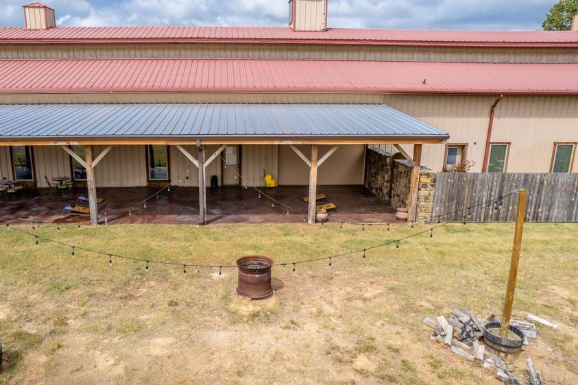 Covered patio