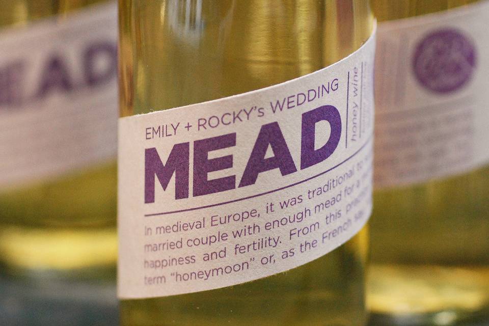 Mead Wedding Favors