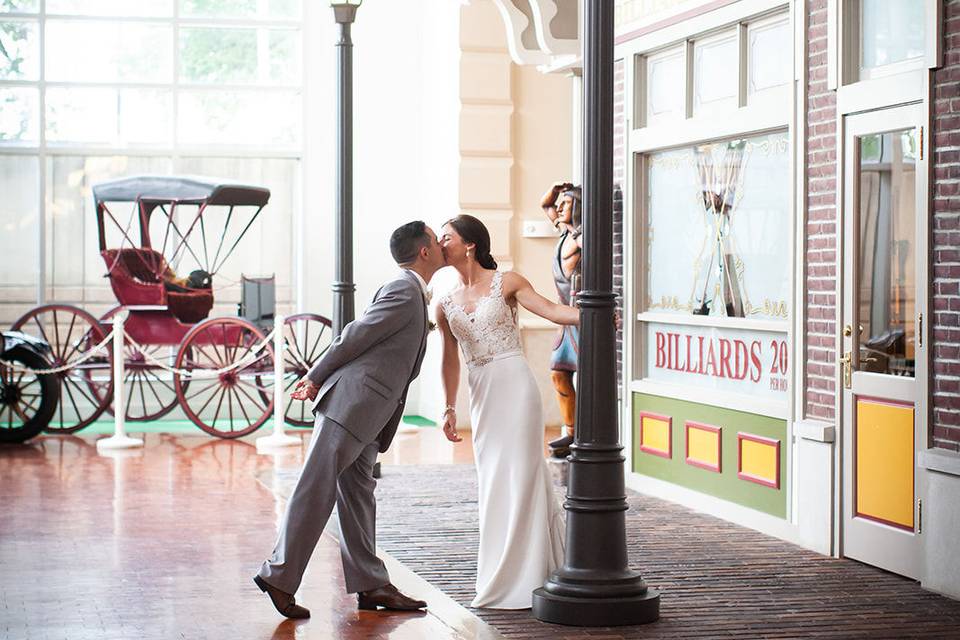 Music Man Square, Wedding, Mason, City, Iowa