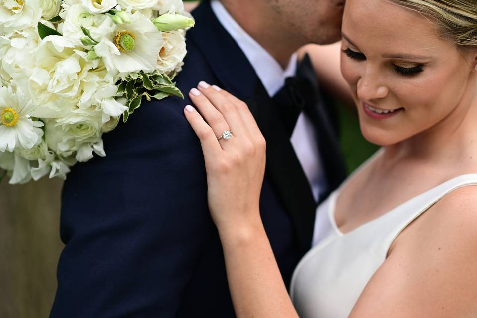 Details of flowers and rings