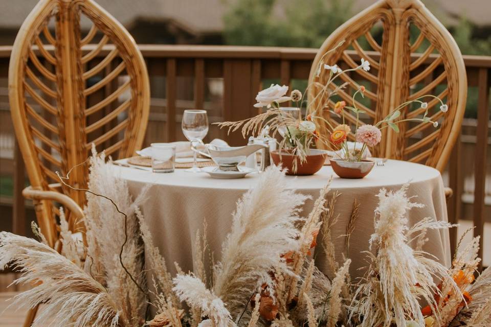 Sweetheart Table