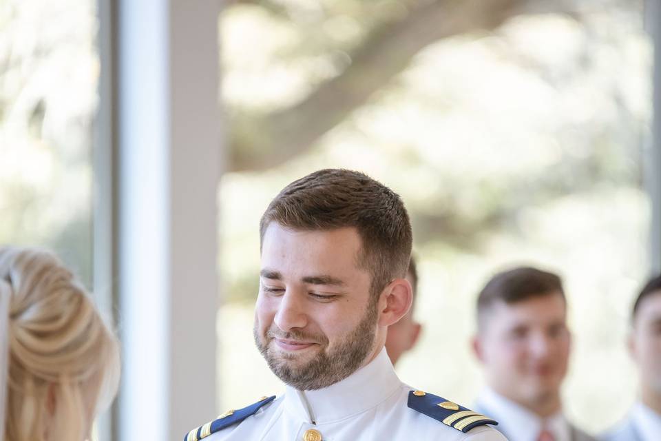 Ceremony military groom