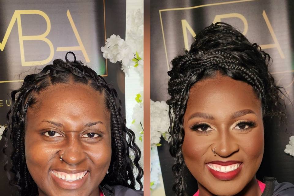 Bride Hair and makeup