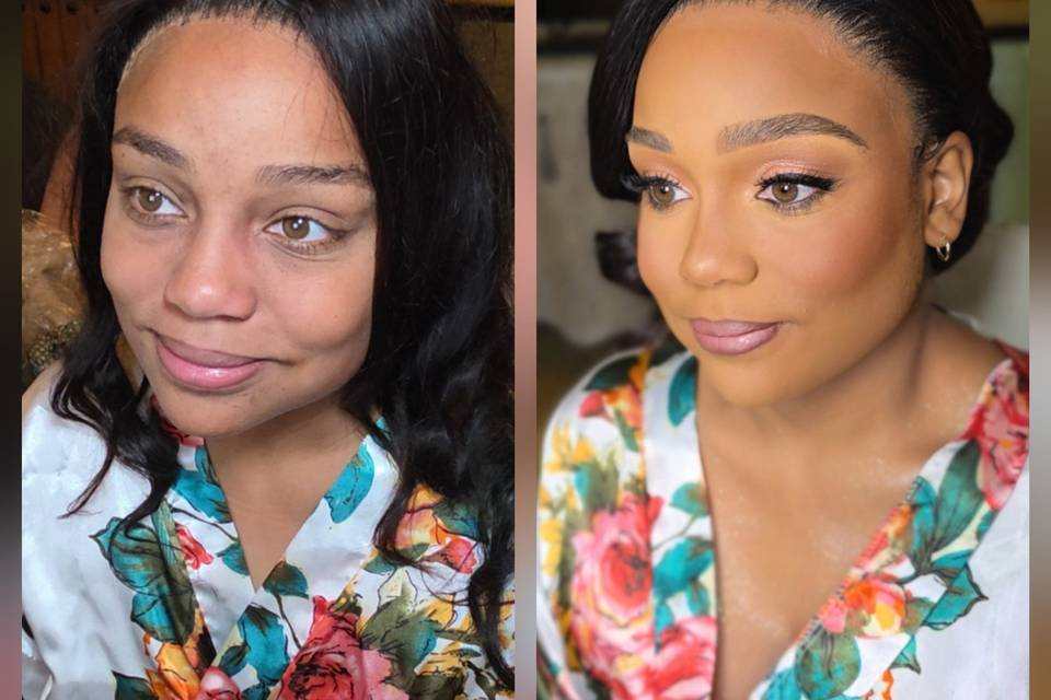 Bride Hair and makeup