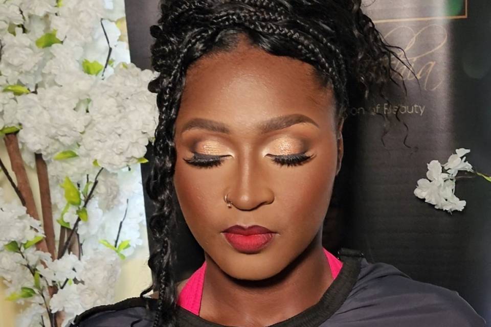 Bride Hair and makeup