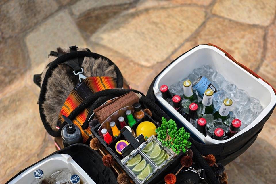 Beer Burro mini bar