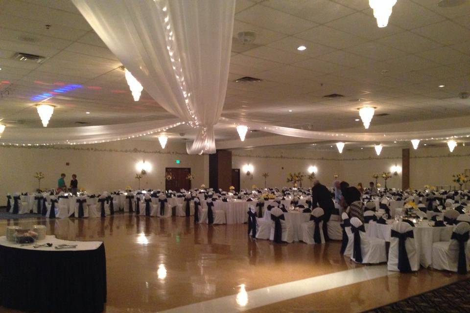 Wedding reception
