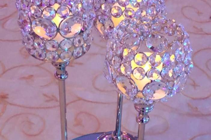 Candle centerpiece