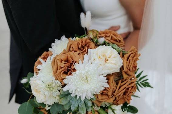 Terracotta Bridal Flowers