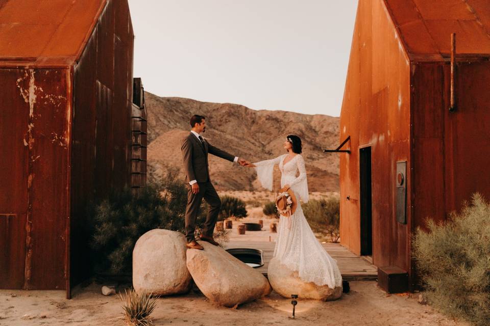 Joshua tree wedding