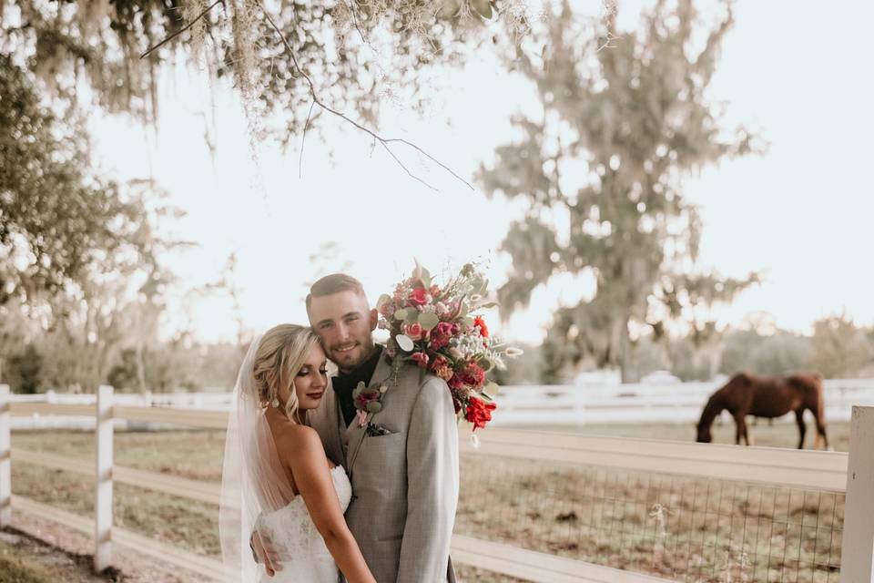 Bride and groom