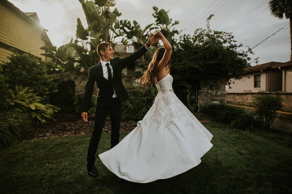 Dancing couple