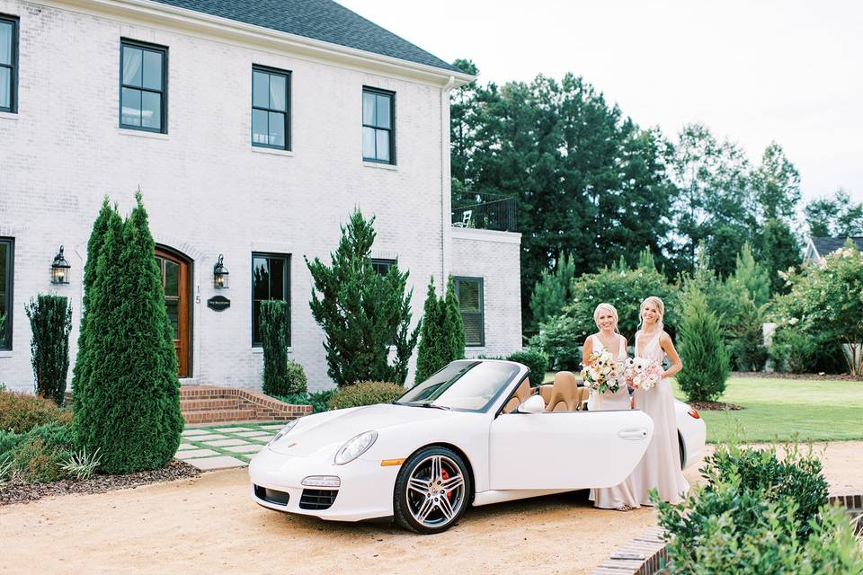 Bridesmaids | White Porsche