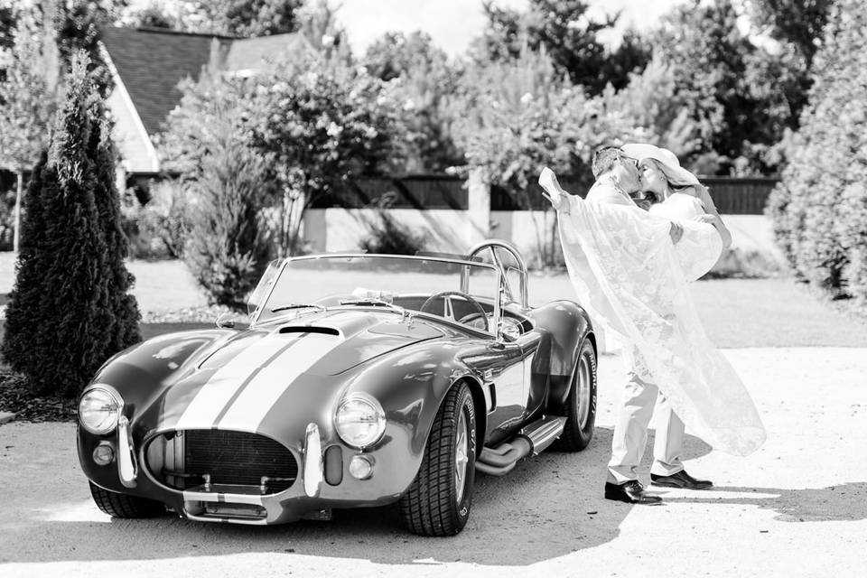 Bride & Groom | Shelby Cobra