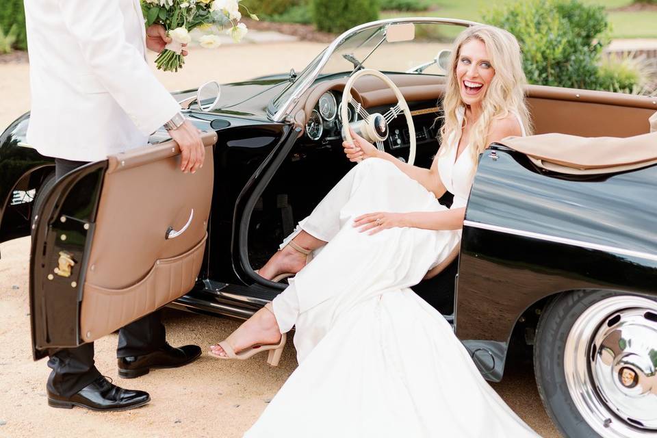 Bride & Getaway Car | Porsche