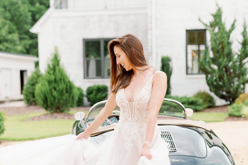 Bride |  Porsche Speedster 356