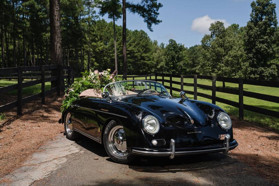 Wedding Car 1957 Porsche