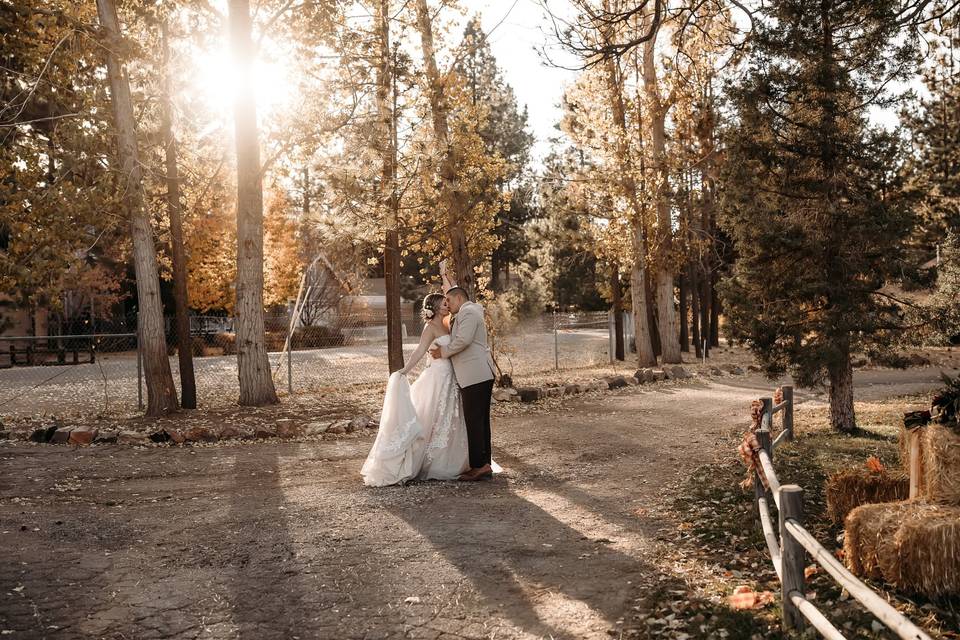 Gorgeous fall wedding