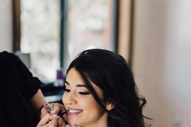 Styling the bride