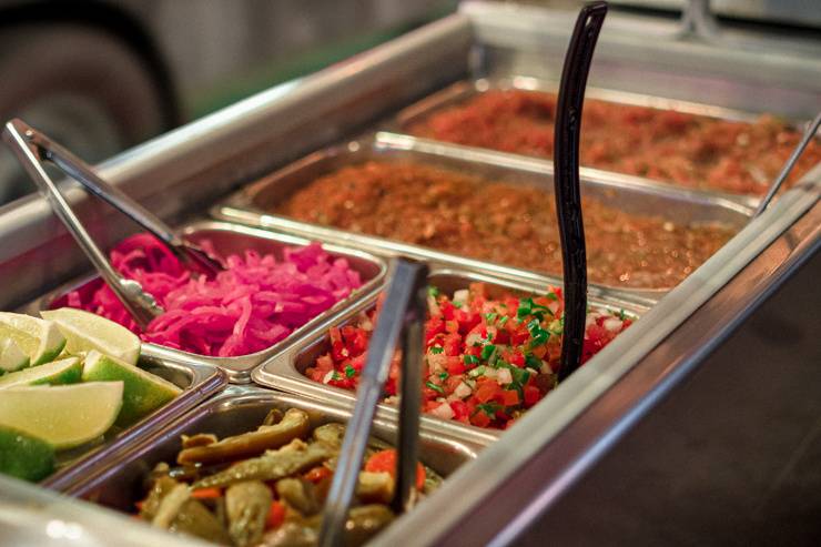Self-Serve Salsa Bar