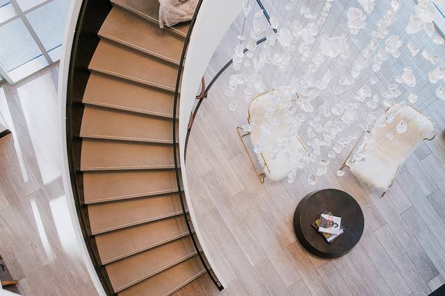 Romantic staircase
