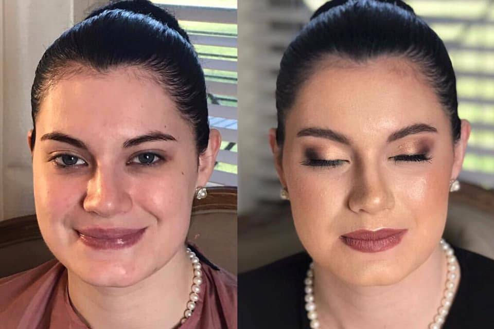 Soft airbrush bridal makeup