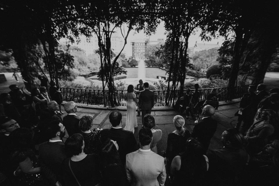 Central Park wedding