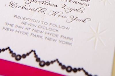 Brilliant Baubles invitation.