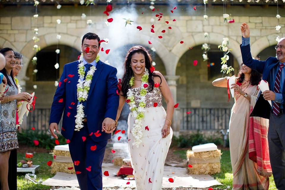 Spanish Monastery Wedding