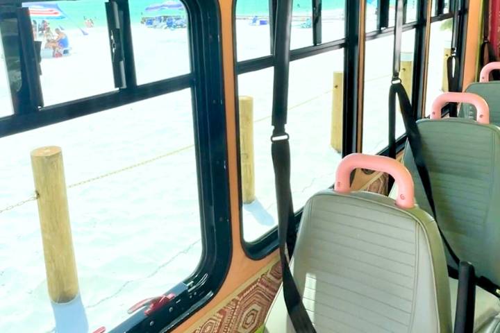 Sarasota Minibus interior