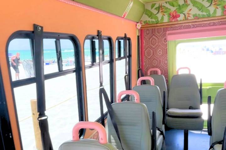 Sarasota Minibus interior