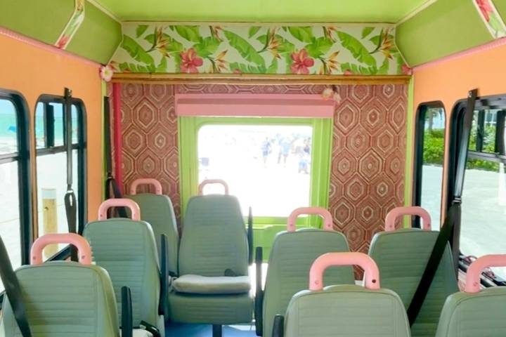 Sarasota Minibus interior