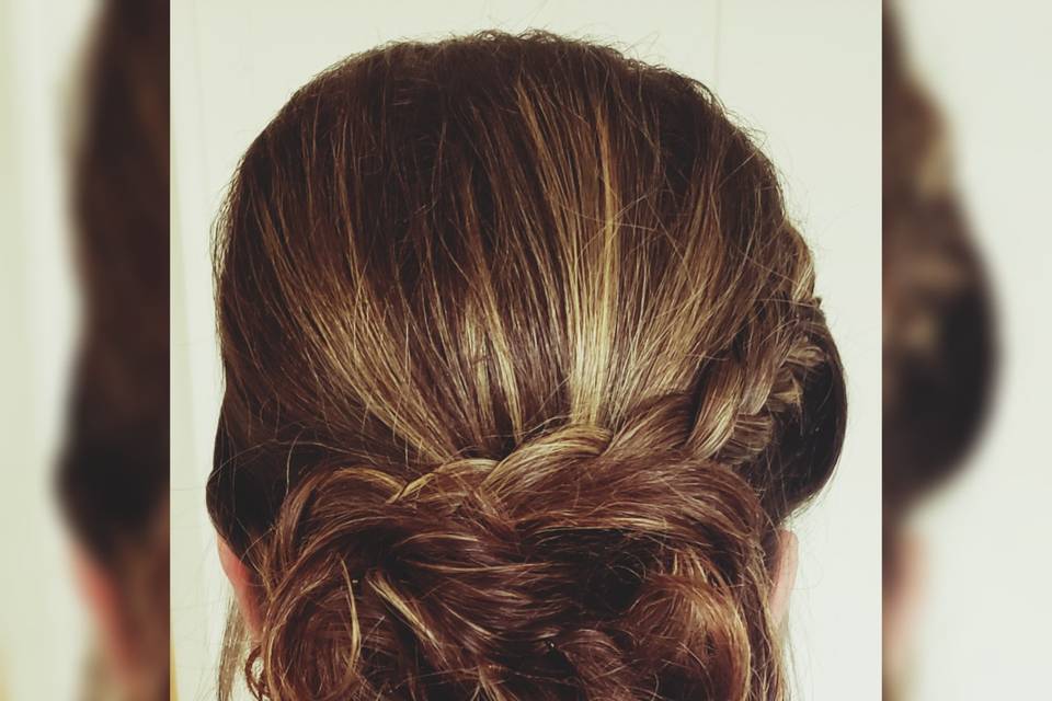 Brides maid Hair style