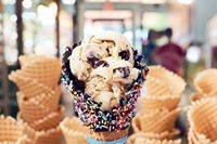 Massive ice cream cone