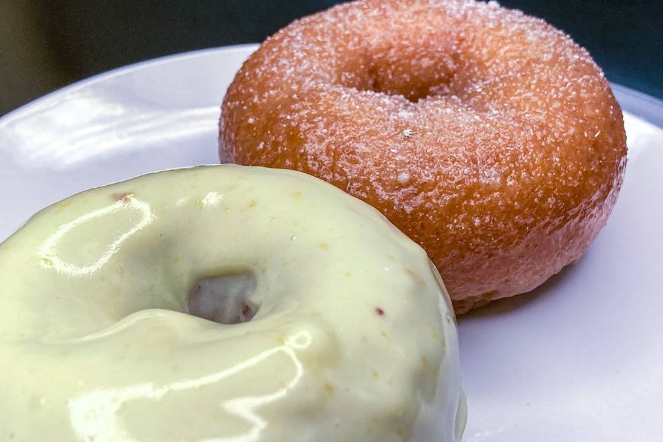 Lemon Cake with lemon icing