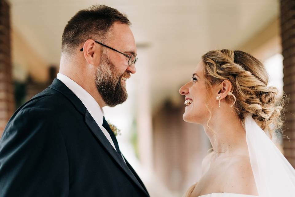 Bride and groom