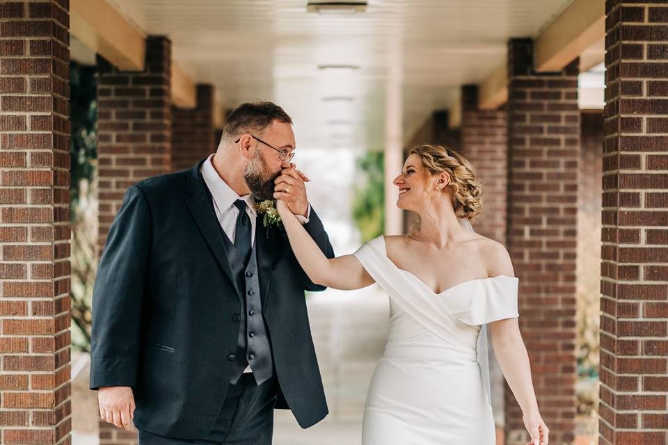 Bride and groom