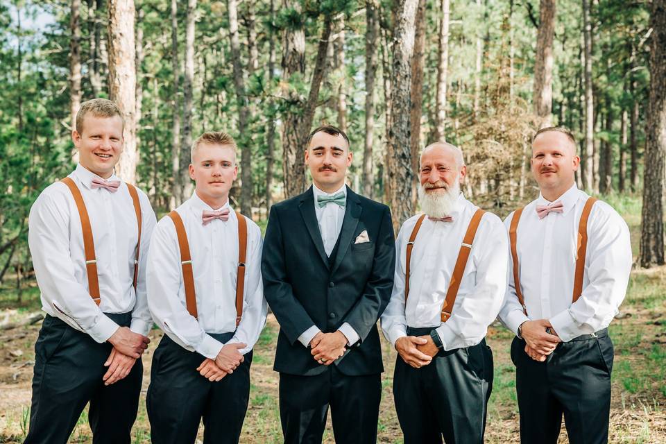 Groom & groomsmen