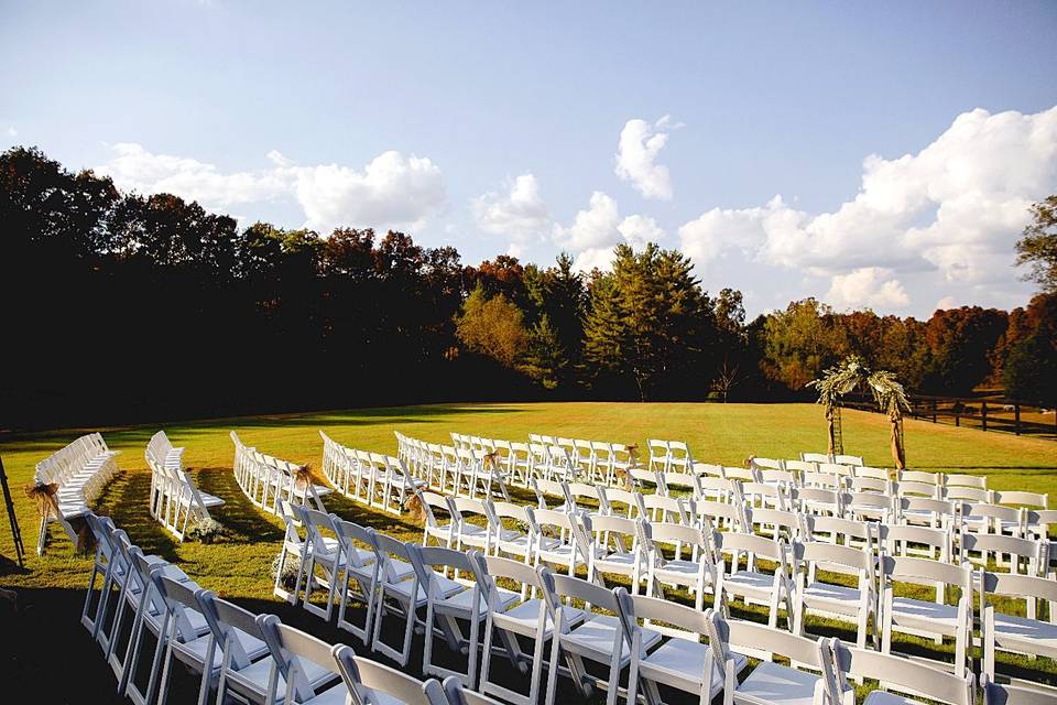 White chairs