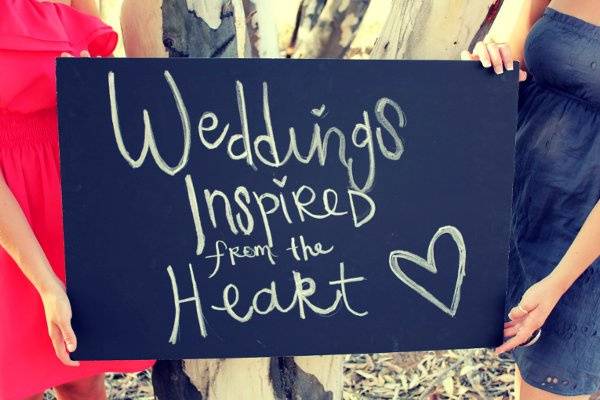 Weddings Inspired from the Heart