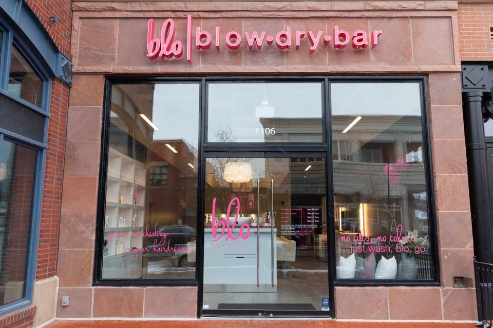 Blow dry hotsell bar prices