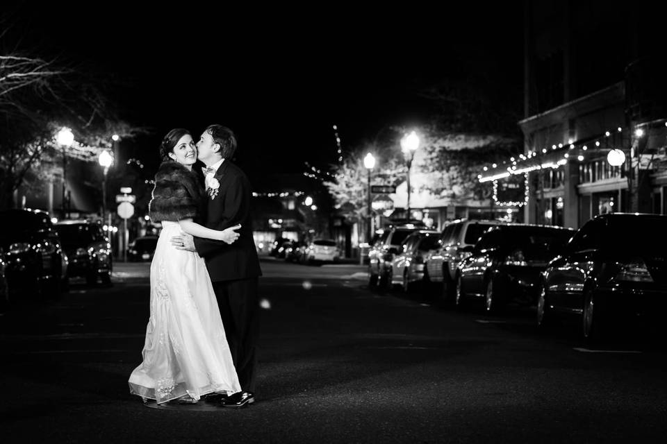 Downtown Bend wedding