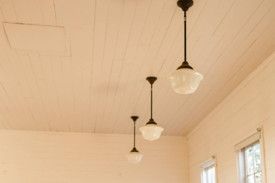 Interior of 1888 Schoolhouse